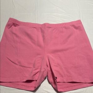 Lands' End Girls XL Athletic Shorts in Pink